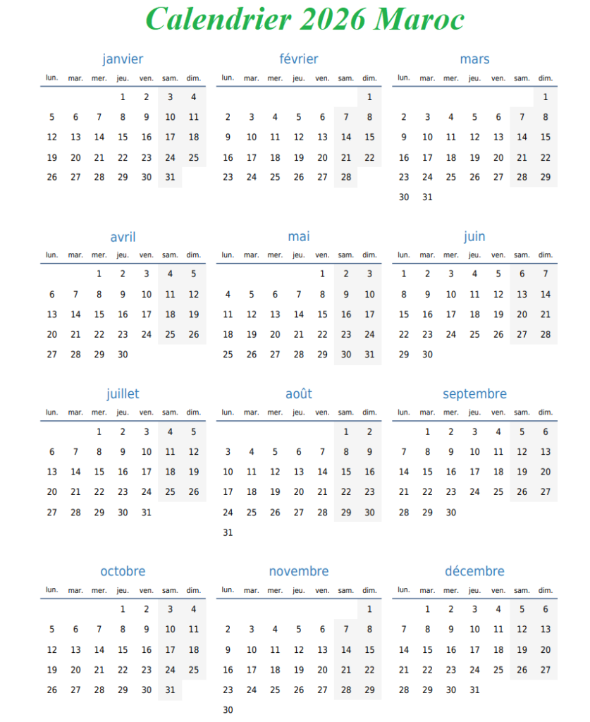 calendrier-2026-maroc-the-calendrier